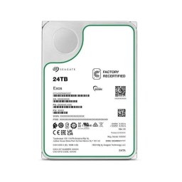 Disco Duro Seagate Exos ST24000NM000C 24TB HDD 7200rpm SATA III 512MB