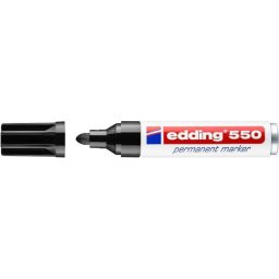 Edding 550 Rotulador Permanente Negro