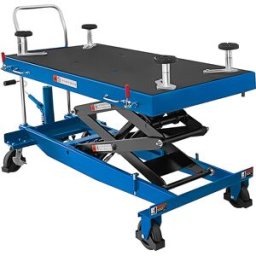 MSW Mesa elevadora de tijera - para batería de coche EVA - con ruedas - hasta 1000 kg 10062871
