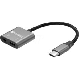 SANDBERG 136-67 - Adaptador USB-C plug > audio 3,5mm