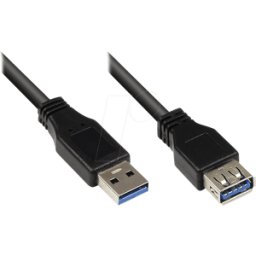 GOOD CONNECTIONS GC 2711-S005 - Cable USB 3.0, de clavija A a enchufe A, 0,5 m