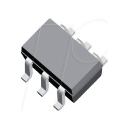 ONSEMI MUN5335DW1T1G - Transistor digital, 100 mA, R1=2,2 kohmios, R2=47 kohmios, SC-88
