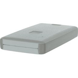 TEKO 13121.30 - Carcasa serie REMO-TEK 1 botón, 71,5 x 39,3 x 11,5 mm
