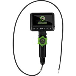 KS TOOLS GMBH COM 512.4600 - Juego de videoscopios HD, sonda frontal de Ø 6,0 mm, 180° y 0° H