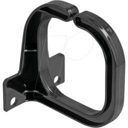 DELOCK 66979 - Soporte de cable 83 x 60 mm con placa de montaje negro