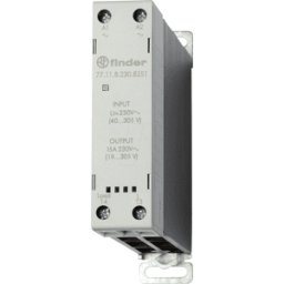 FINDER FIN 77.11.8.8251 - Relé de carga, 15 a, interruptor de valor de par, 240 V.