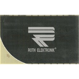 ROTH-ELEKTRONIK RE 510-S1 - Tarjeta de laboratorio CEM3 RM 2,54 mm tiras