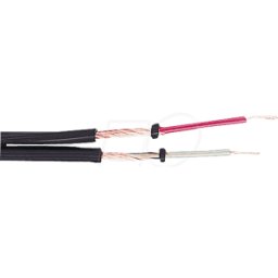 FREI ML 214-25 - Línea de micrófono, 2 x 0,14 mm², plana, 25 m