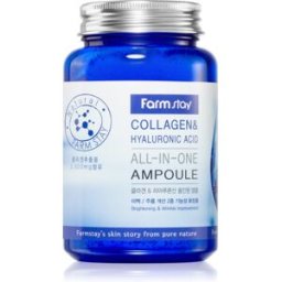 Collagen & Hyaluronic Acid All-In-One Ampoule Serum Facial Revitalizante 250 Ml