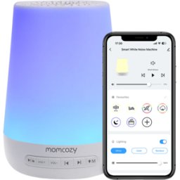 MomCozy Máquina para dormir con luz y sonido para bebés 1 un.