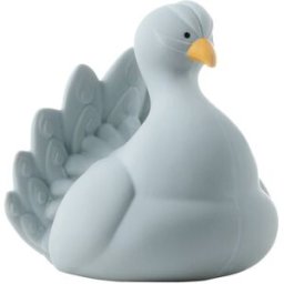Natruba Juguete de baño Pavo Real azul pastel