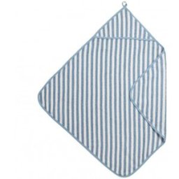 Meyco Baby Meyco Capa de baño de rizo Me-Fat Stripe Color Azul