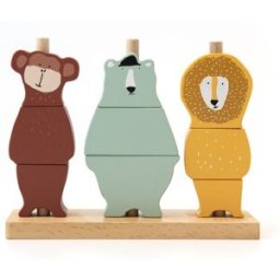 Trixie Puzzle de animales apilable de madera
