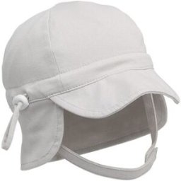 KioKids Gorro infantil con protección solar UPF50+ Color Gris, Talla 12 - 24 meses