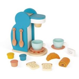 Janod Cafetera y accesorios de madera