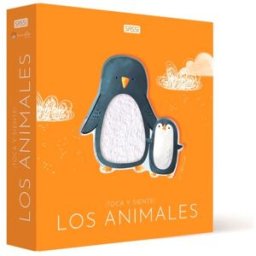 Manolito Book Libro infantil Los animales ¡Toca y siente! Dimensiones Edición de bolsillo