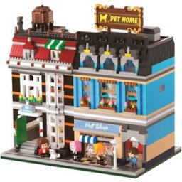 KocoBricks Set de construcción Tienda de mascotas 3002 piezas