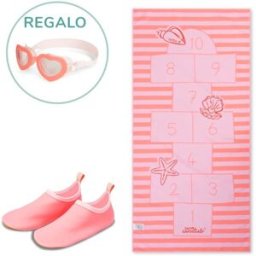 Silbetika Pack toalla, escarpines y gafas de bucear AP5-Pack 4691-defaultCombination