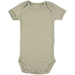 Body para pieles sensibles Timboo Color Verde Claro, Talla 86/92