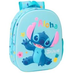 Safta Mochila de guardería 3D Stitch Aloha