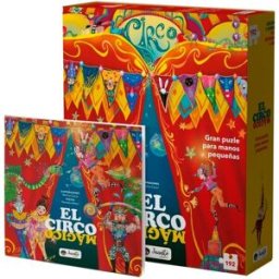 Manolito Book Puzzle y libro circo mágico reversible