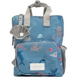 Mini mochila Ocean Play and Store Color Azul