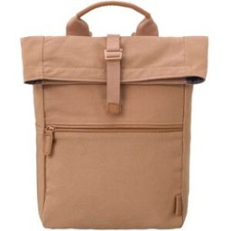 Mochila Mini Ecológica Lisa Fresk Color Marrón