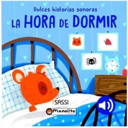 Manolito Book Libro con sonido Hora de acostarse