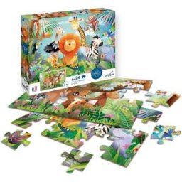 Puzzle animales salvajes