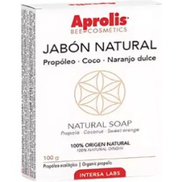 Intersa Aprolis Jabon Natural Propoleo Coco Naranjo Dulce 100 gr