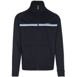 Boss Nombre del producto: Chaqueta de chándal Loungewear AUTHENTIC azul oscuro S