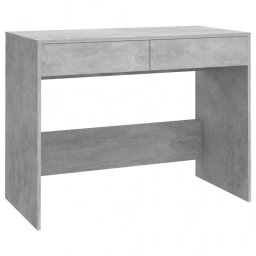 VidaXL Escritorio de Aglomerado 101x50x76.5cm Gris Hormigón