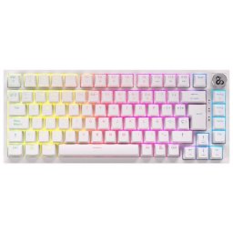 Newskill Pyros PRO Teclado Gaming Inalámbrico Mecánico 75% Hotswap Blanco