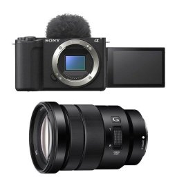 Cámara Mirrorless Sony Alpha ZV-E10 II 26MP 4K 18-105mm WiFi USB-C