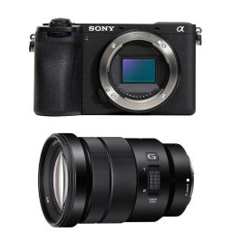 Cámara Mirrorless Sony Alpha 6700 26MP 4K 18-105mm WiFi Bluetooth