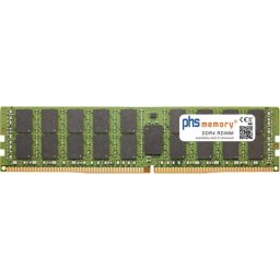 Memoria RAM PHS-memory SP609852 64GB DDR4 2933MHz ECC Registered DIMM negra