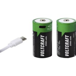 Batería recargable Voltcraft Baby C 2500 mAh 1,5 V