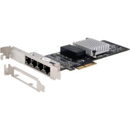 Tarjeta de red Exsys EX-60204 PCI Express x4 1 Gbit/s 4 puertos RJ45 Gigabit