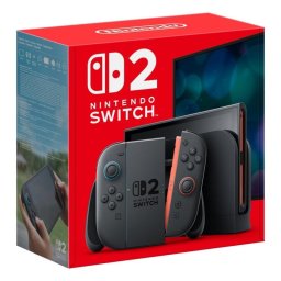 Nintendo Switch 2 7.9" FullHD HDR 120Hz 256GB Magnetic Joy-Con Modo Ratón Azul/Rojo BTR