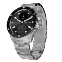 Withings ScanWatch Nova Bluetooth GPS 42mm Negro Acero inoxidable 10 ATM SpO2 Pulsómetro