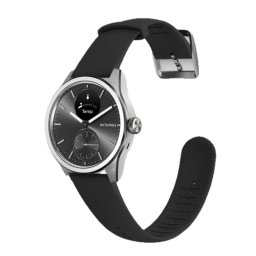 Withings ScanWatch 2 Bluetooth 42mm Acero inoxidable Correa Negra