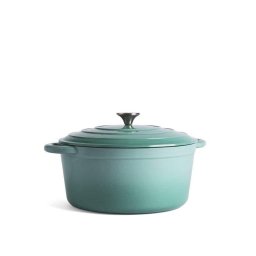 Olla Jernverket Grande Hierro Fundido 7L Retro Verde