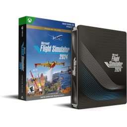 Xbox Juego Microsoft Flight Simulator 2024 Premium Deluxe SteelBook Edition Código Digital Xbox Series/PC
