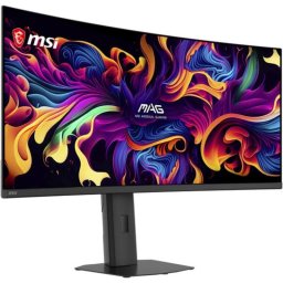 Monitor MSI MAG 341CQP QD-OLED X28 34" UltraWide QHD 280Hz QD-OLED Curvo Ajustable altura