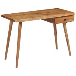 VidaXL Escritorio 110x50x76cm Madera de Acacia Maciza