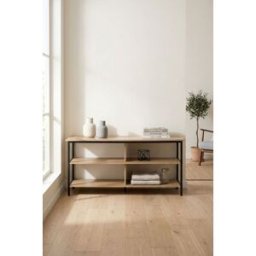 RegalosMiguel Mueble Auxiliar Elas 3 Niveles - Negro