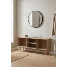 RegalosMiguel Mueble Auxiliar Lins - Madera Natural