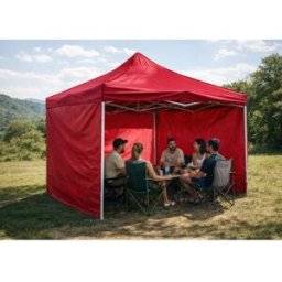 RegalosMiguel Carpa 3x3 Eco (Kit Completo) - Rojo