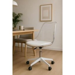 RegalosMiguel Silla Neo Transparente - Blanco