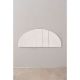 RegalosMiguel Cabecero Dradas Madera para camas de 90 y 80 cm - Blanco